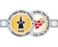 Korean wine trophy 2023 Gold