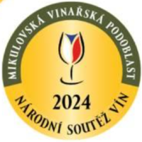 Národní soutěž vín - podoblast Mikulovská 2024 Zlatá